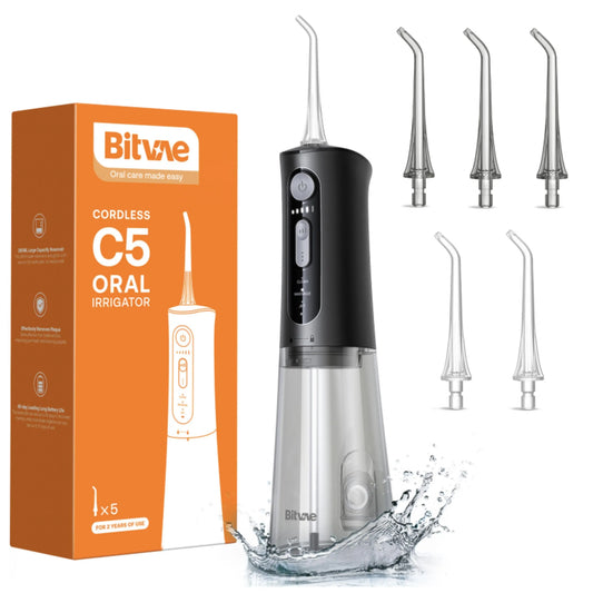 Water Flosser for Teeth - Cordless Portable Oral Irrigator, Powerful and Rechargeable, IPX7 Waterproof for whitening tablets ,Water Flosser for teeth cleane- Dental Kit